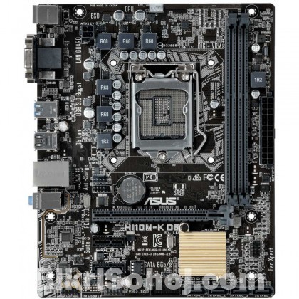 Asus H110M-K Socket 1151 for 7th/6th Generation Motherboard